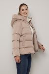 Jakke med hette Camilla Sand