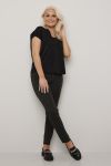 Mathilde  topp Sort