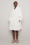 Mega hoodie dame Offwhite