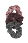 LT KIDS ACCESSORIES Scrunchies barn 3 pk rosa