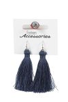 Tassel ørering blå