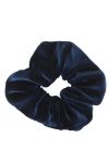 Velour scrunchies blå