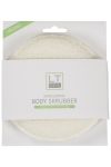 LT SPA Exfoliating Rund Dual Body Skrubber hvit