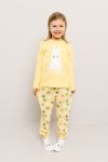 Pyjamas sett påske barn Gul