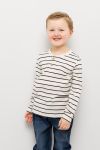 Genser stripet Beige