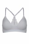 Crossbow seamless topp med blonde og padding hvit