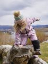 Active Sport Bergen vinterdress lilla og sort