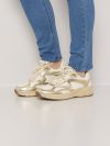 Dresset sneaker Stockholm Hvit-gull
