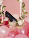 Gina pumps Rød