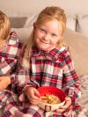 Skåler 4pk Hygge Rød-hvit