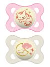 Mam Night 0-6 mnd. Silk Teat rosa