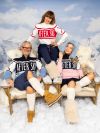 Genser St Moritz Marine-rosa