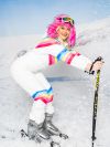 Skidress med hette Lagorai