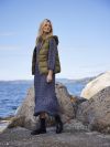 Lightweight vest med hette Oliven