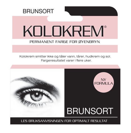 Kolokrem brunsort
