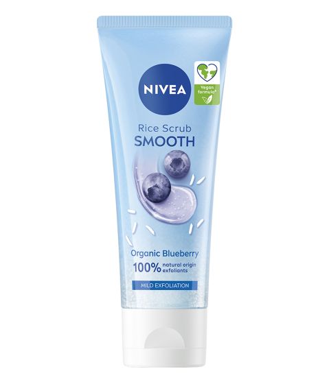NIVEA Smooth Rice Scrub (blå) ..