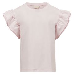 T-skjorte med volanger Suna Rosa