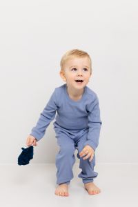 Leggings melert Blå