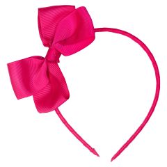 Hårbøyle med sløyfe Rosa
