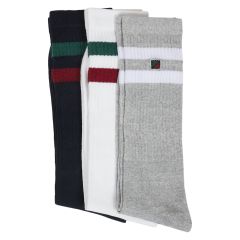 3pk sokker Red/Green 