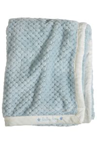 Cozy Babypledd 76x100cm lyseblå