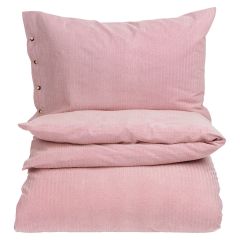 Flanell sengesett 140x200 Balder Rød