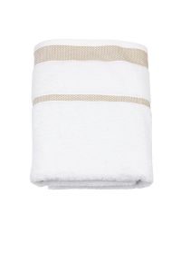 Håndkle Fana 70x130 Hvit-beige