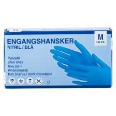 Engangshansker Nitril 100pk 