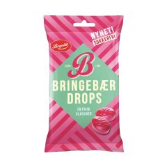 Brynild Bringebærdrops Original