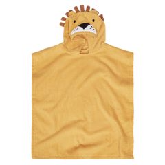Badeponcho Dyrisk 60X70cm Gul