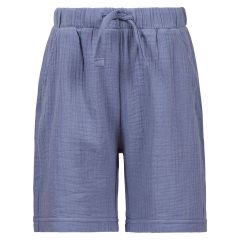 Shorts i musselin Blå