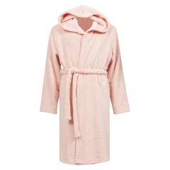 Morgenkåpe i korallfleece Rosa