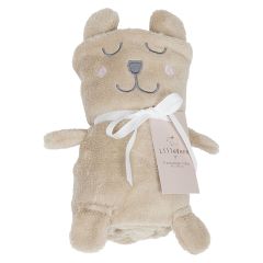 Fleeceteppe Teddy 80x80cm Beige