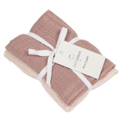Klut flerfarget 3pk Rosa