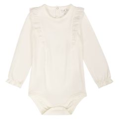 Body med broderi anglaise Offwhite