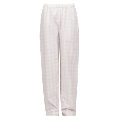 Pyjamasbukse i flanell Rosa