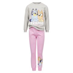 Pyjamas sett Grå-rosa 