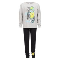 Pyjamas sett Grå/sort