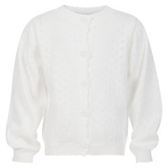 Strikket Cardigan Offwhite
