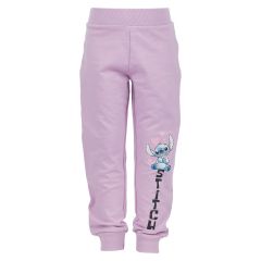 Joggebukse med Stitch print Lys lilla