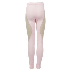 Longs i ull bambus Rosa-beige