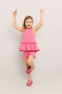 Shorts musselin Rosa