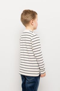 Genser stripet Beige