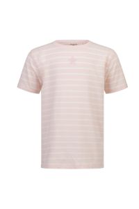 T-skjorte stripet Rosa