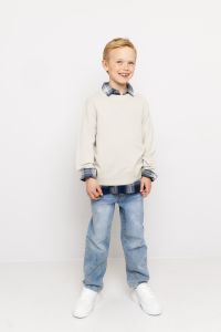 Strikkegenser Beige