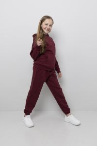 Hettegenser Basic Burgunder