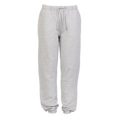 Joggebukse basic Gråmelert