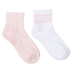 Tennissokk 2pk Rosa
