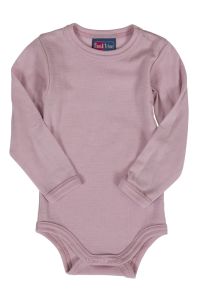 Tom & Trine Ullbody i 100% merinoull dus rosa