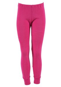 Tom & Trine Longs i 100% merinoull cerise